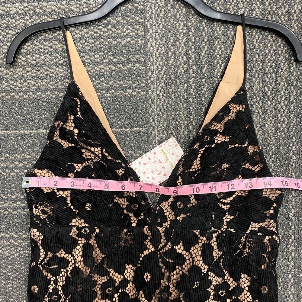NWT Free People Dangerous Love Black Lace Mini Dress Size 2 - Picture 10 of 14